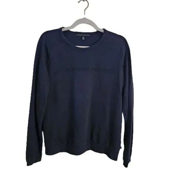 Joan Smalls X True Religion Don't Believe Me Sweatshirt Size L - Picture 3 of 8